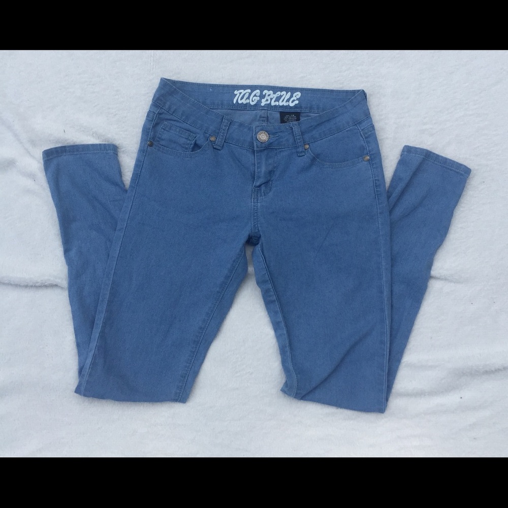 Custom Painted Skinny Jeans